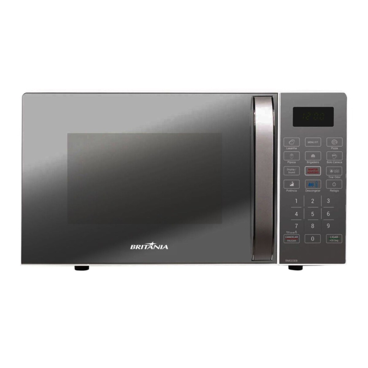 Microondas Britania 20 litros PMO23EB - Espejado 