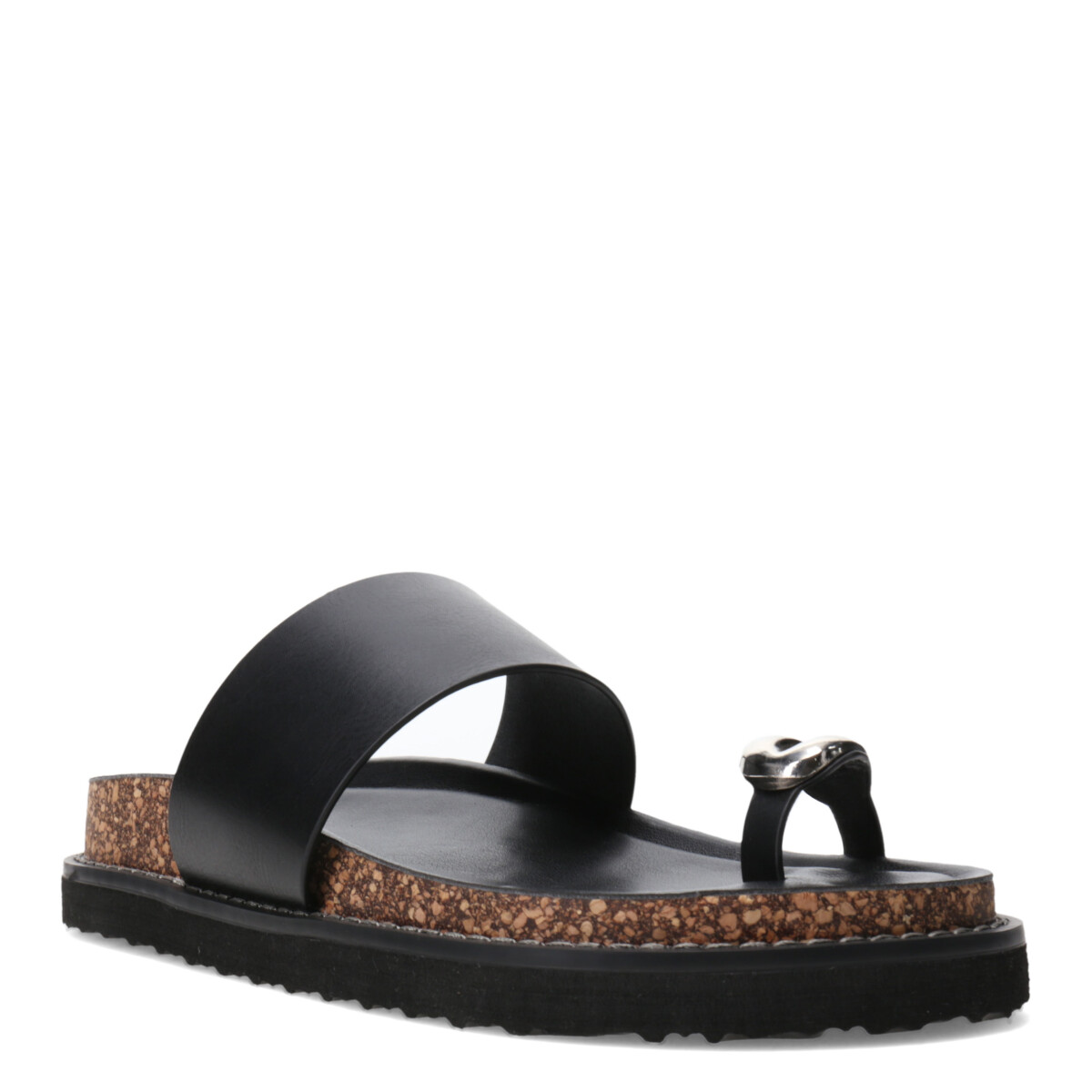 Sandalia LOFI con detalle de metal MissCarol - Black 