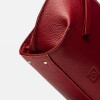 Bandolera Sauvage en cuero graneado Rojo