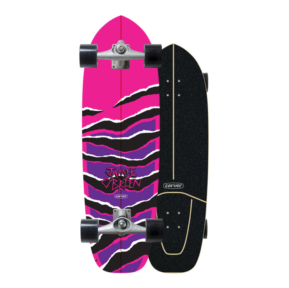 Carver CX Job Pink Tiger 33,5"' - Surf Skate Completo 