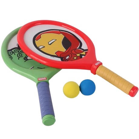 Set De Ping Pong Marvel Avengers Con Paletas Y Pelotas 001