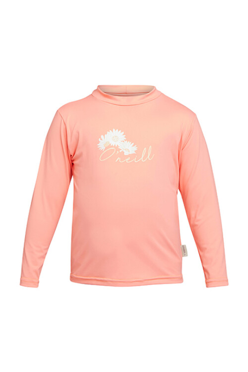 Lycra Rash SPF Coral para Niñas · Manga Larga Lycra Rash SPF Coral para Niñas · Manga Larga