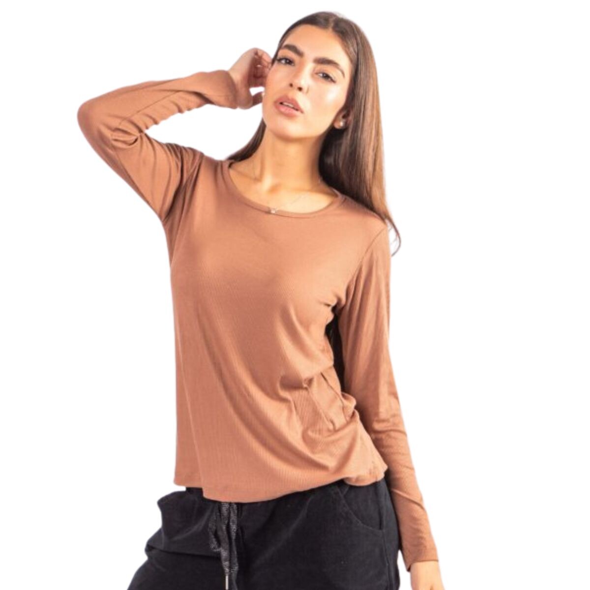 REMERA SUR XS-XXL - CHOCOLATE 