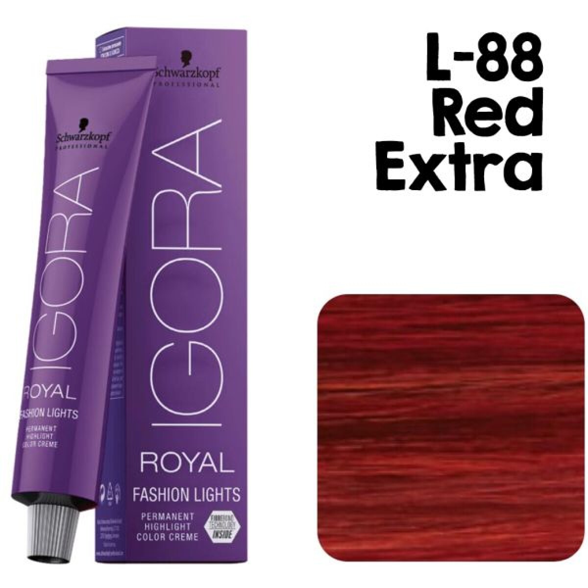 Igora Royal Fashion Lights L 88 Rojo 60 Ml 