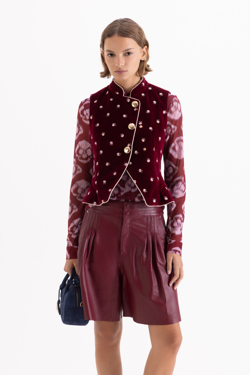 CHALECO CHARLOTTE Bordo