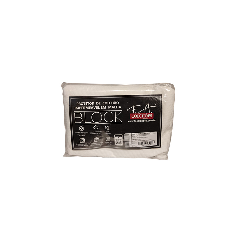 Protector de colchón Block Queen 158x198