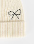 Gorros Infantiles Gorro Infantil Bordado - Blanco Crudo