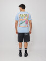 T-SHIRT RINZA RUSTY Celeste