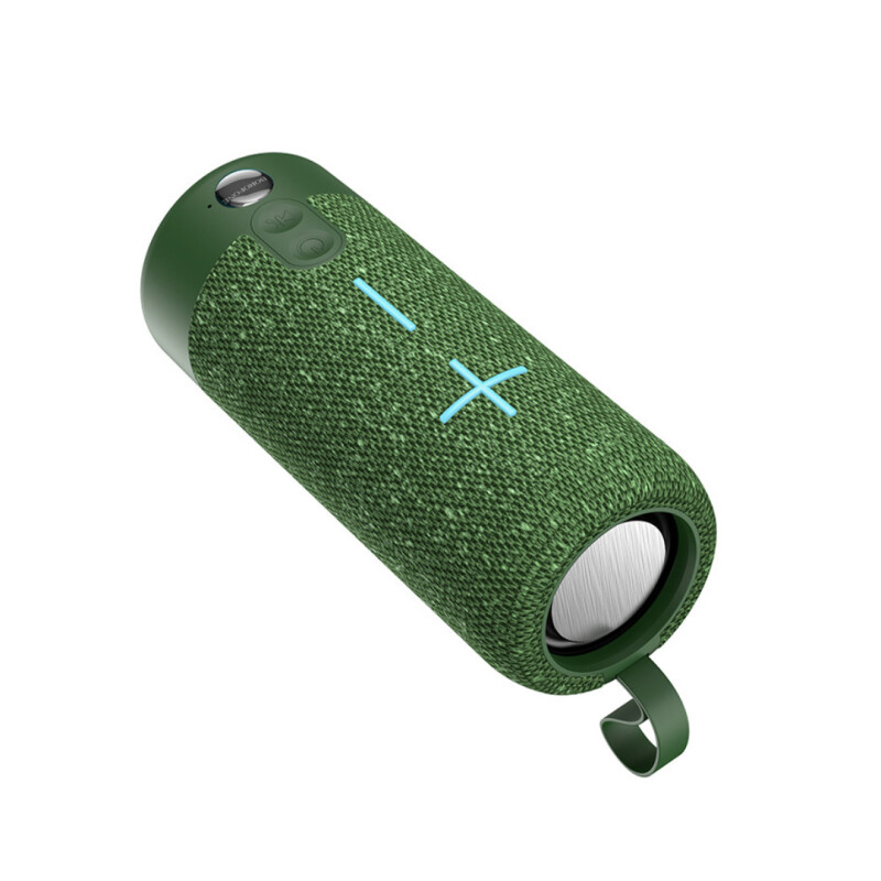 Parlante Portatil Bluetooth Deportivo Borofone Br19 Color verde oscuro