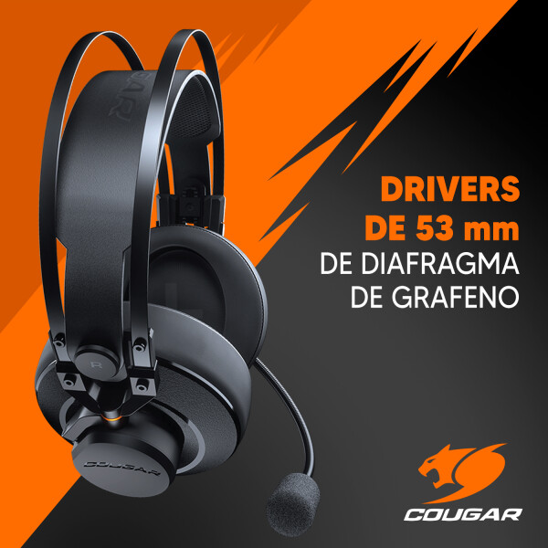 Vincha Gamer Cougar Vm410 Classic VINCHA COUGAR VM 410