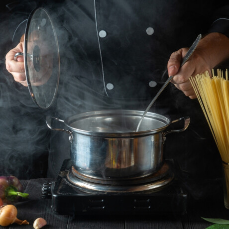 Cacerola de Aluminio 50 cm - 64 Litros Metalúrgica Alfrisa Cacerola de Aluminio 50 cm - 64 Litros Metalúrgica Alfrisa