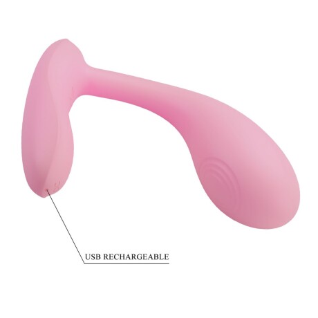 Vibrador Usb Con App Pretty Love Baird Rosa