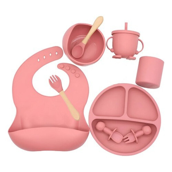SET CUBIERTOS BEBE X 10 PIEZAS SILICONA PLATO VASO SET CUBIERTOS BEBE X 10 PIEZAS SILICONA PLATO VASO