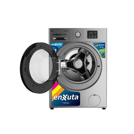 Lavarropas enxuta Automático Inverter Smart Carga Frontal 10,5 kg Titanium