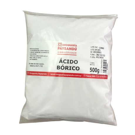 Ácido bórico 500 g