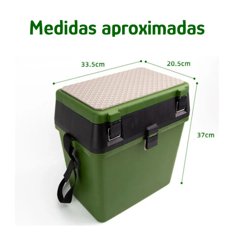 Caja Organizadora Multiusos Portátil Resistente Verde