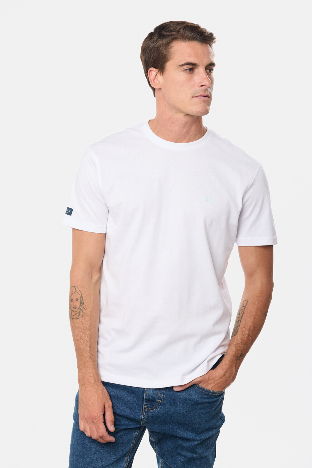 REMERA LISA Blanco