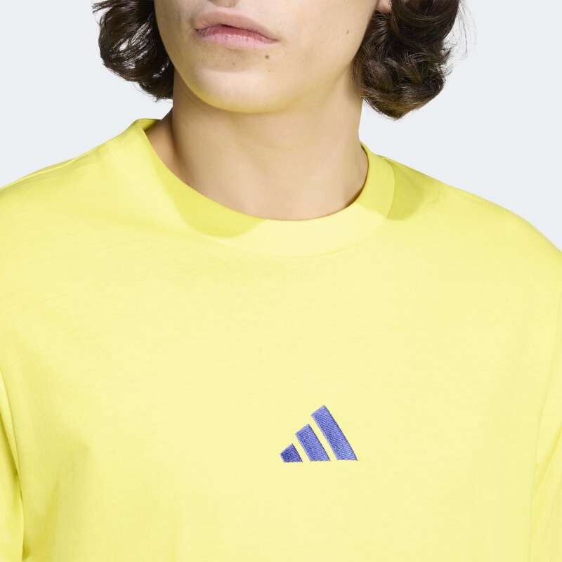 Remera Adidas Essentials Amarillo