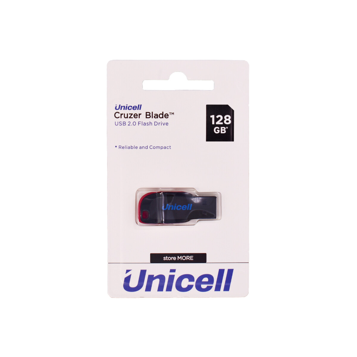 Pendrive Unicell Cruzer Blade USB 2.0 128 GB 
