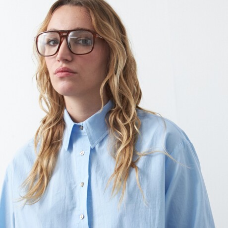 CAMISA DANAE Celeste