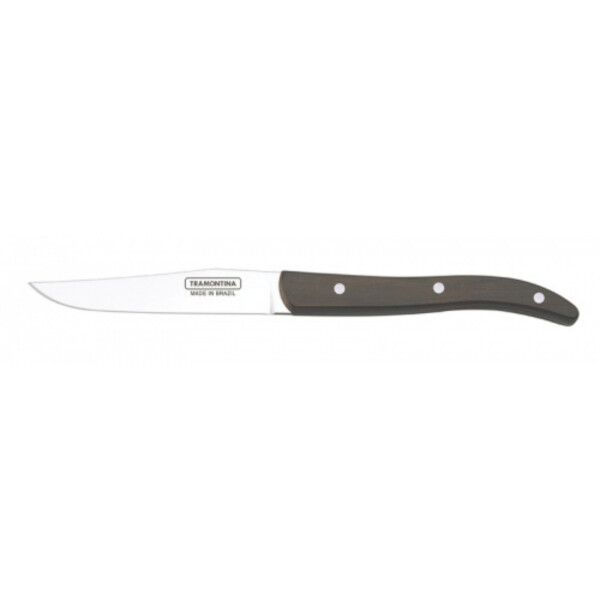 Cuchillo de Asado 4" Filo Liso Mango de Madera | Tramontina 21419/094 Cuchillo de Asado 4" Filo Liso Mango de Madera | Tramontina 21419/094