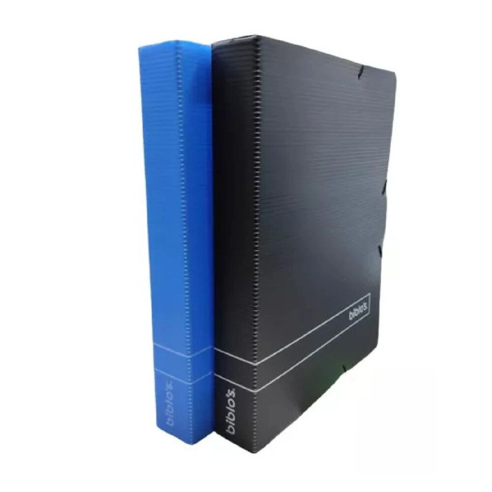 Carpeta Biblo´S 5 Cm Negro #CARPETA BIBLO´S 5 CM NEGRO