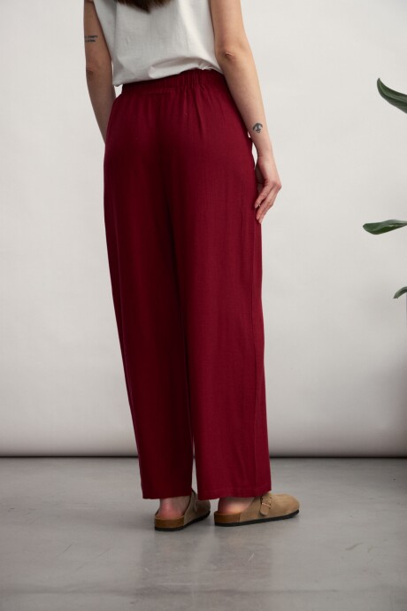 Pantalón Runa Bordó