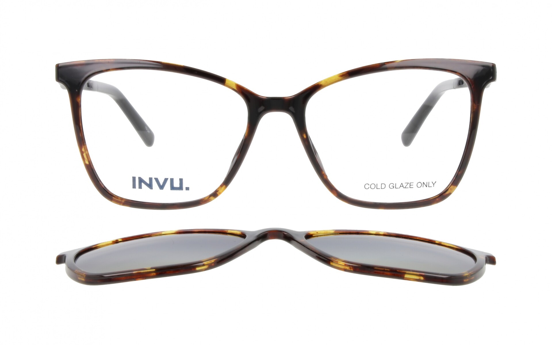 INVU Clip-On M4205B col Demi/black polarizado 