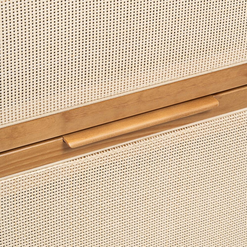 ZAPATERA 2 CAJONES MADERA MARRON PRAGA