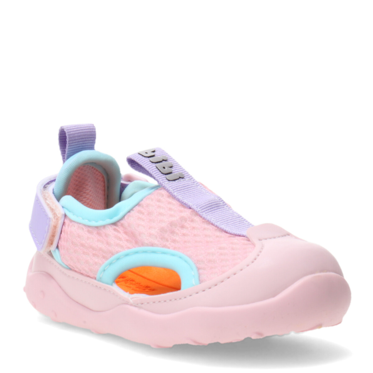 Sandalias Infantiles Bibi Fisioflex 4.0 c/Velcro - Rosa - Blanco 