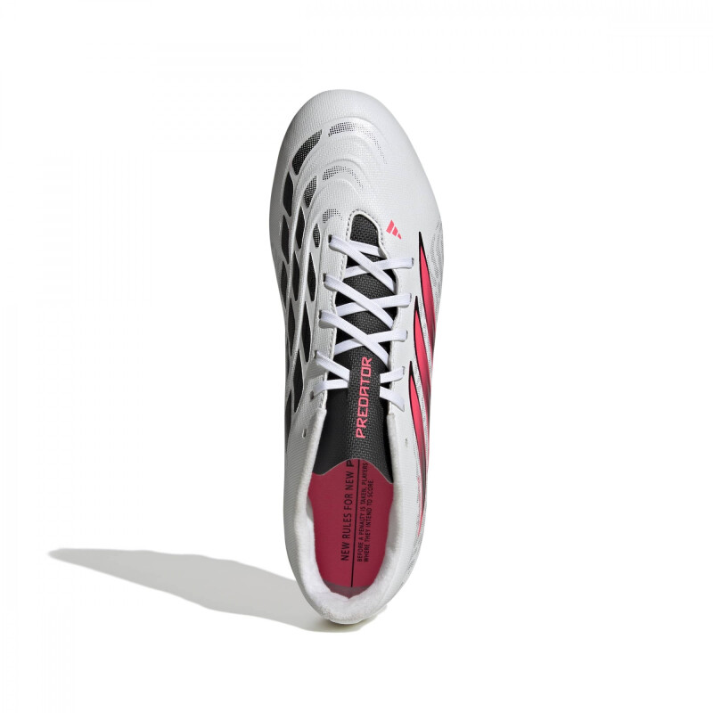 Championes Adidas PREDATOR CLUB FG/MG Hombre IH2111 Negro-rosa Fluor