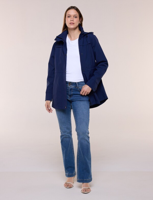 Campera Liviana Impermeable AZUL