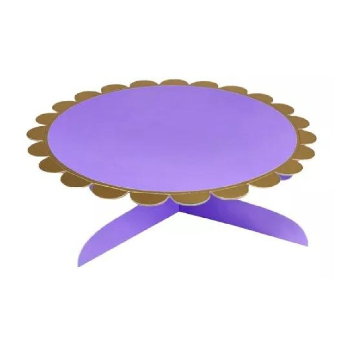 Soporte de Torta de Cartón - Violeta 