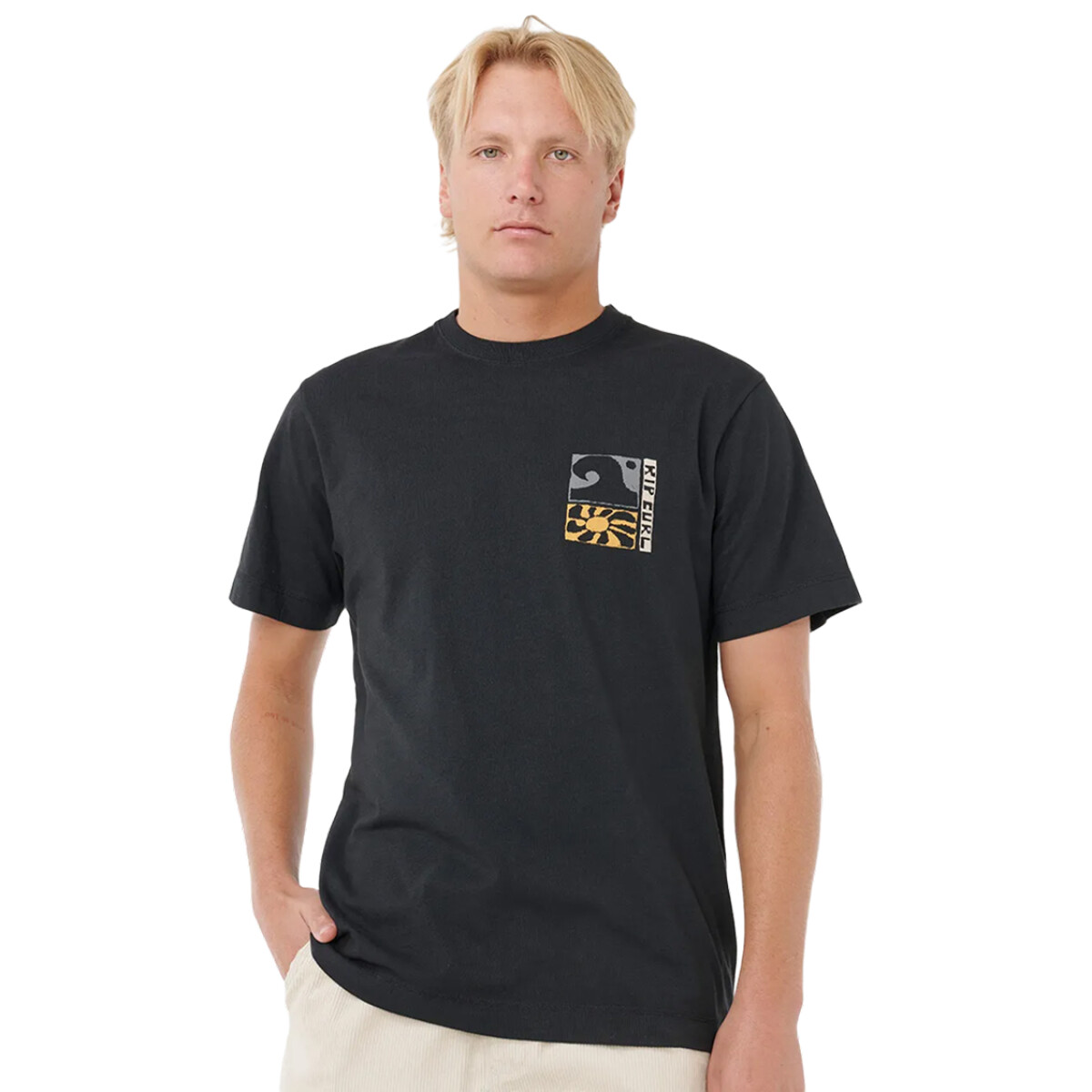 Remera Rip Curl Aots Ty Williams Coastline Tee - Negro 