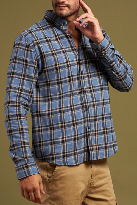CAMISA LUBECA POLANCO Celeste