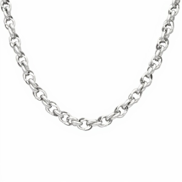 Cadena Tourbillon doble - Plata 925 - Sin Piedra - CD3407 sinpiedra