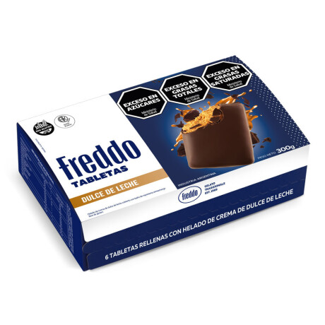 Tableta rellena helado dulce de leche Freddo x 6 Tableta rellena helado dulce de leche Freddo x 6