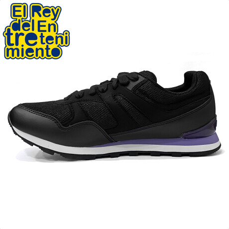 Calzado Topper Championes Deportivos Unisex P/ Adulto Negro/Violeta