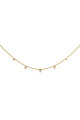 Collar Piedritas Oreiro dorado