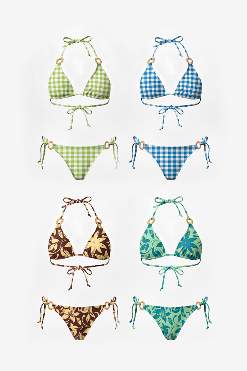 SET BORA BORA MOCHA ZIG ZAG