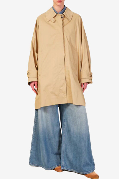 Abrigo trench Beige