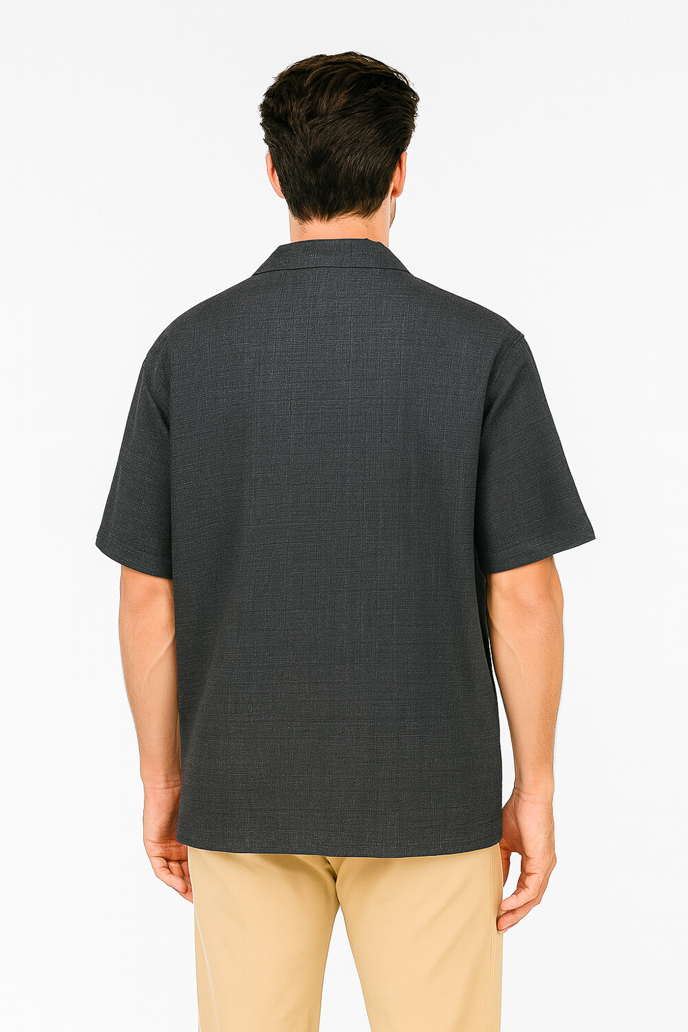 Camisa Tiki Negro