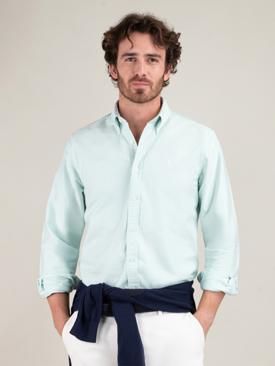 Camisa Oxford El Ganso - Verde 