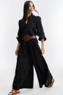 PANTALON SABI LINO METALIZADO Negro