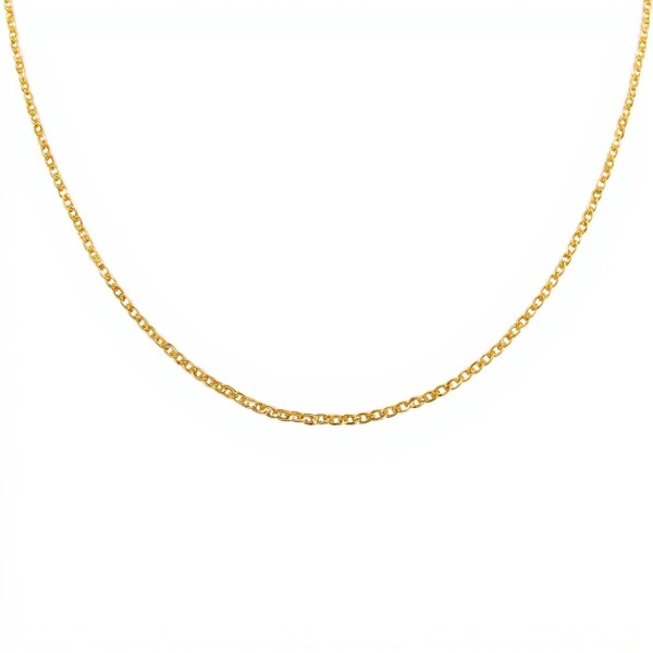 Cadena rombo - Oro bajo - Sin Piedra - CD8085 sinpiedra