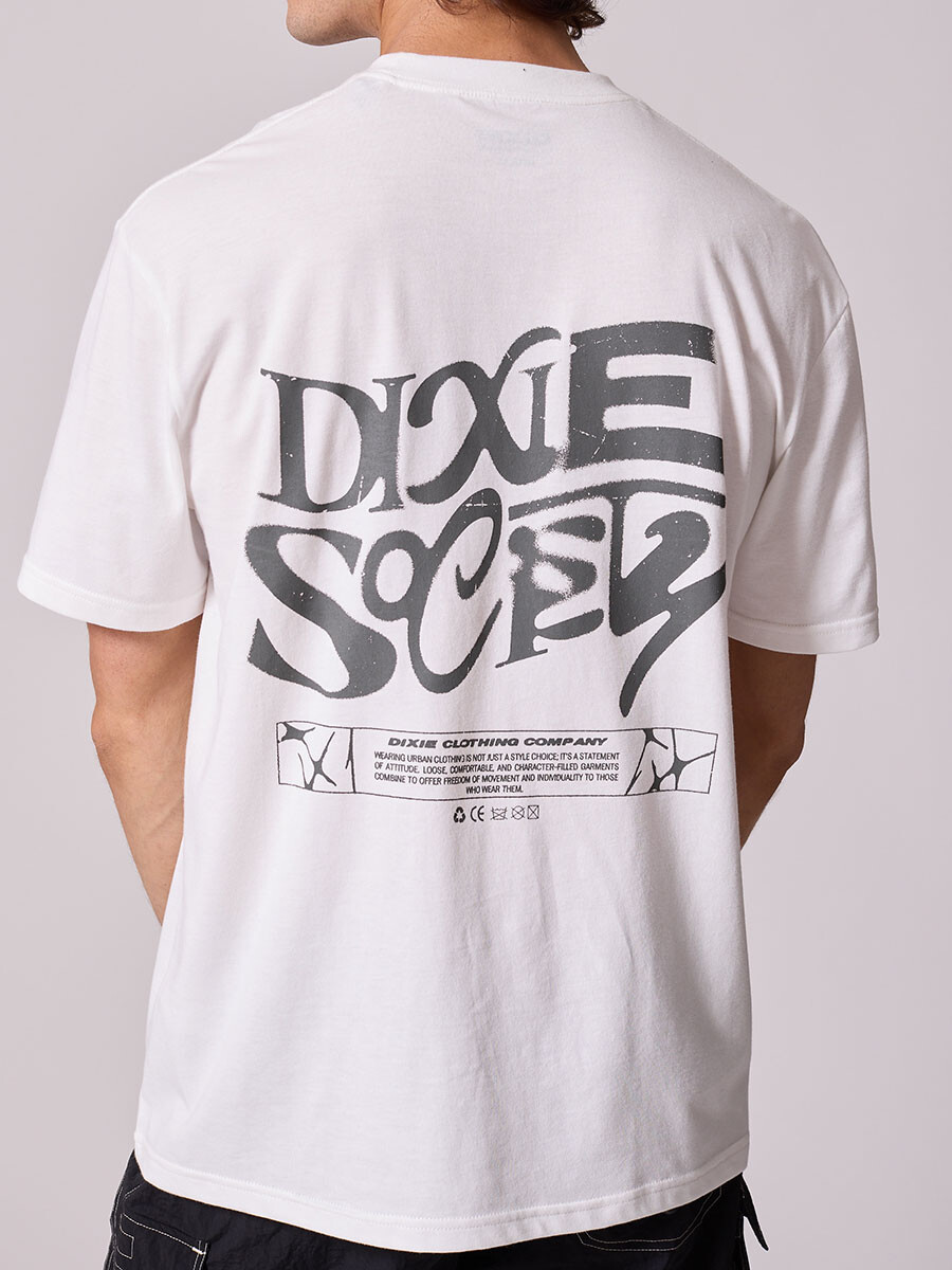 T-SHIRT YOMIN DIXIE - Crudo 