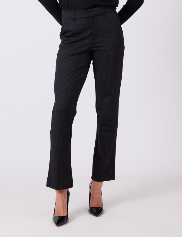 Pantalon Pull On NEGRO/GRIS