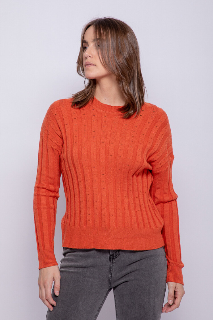 SWEATER GAIA Rojo Paprika