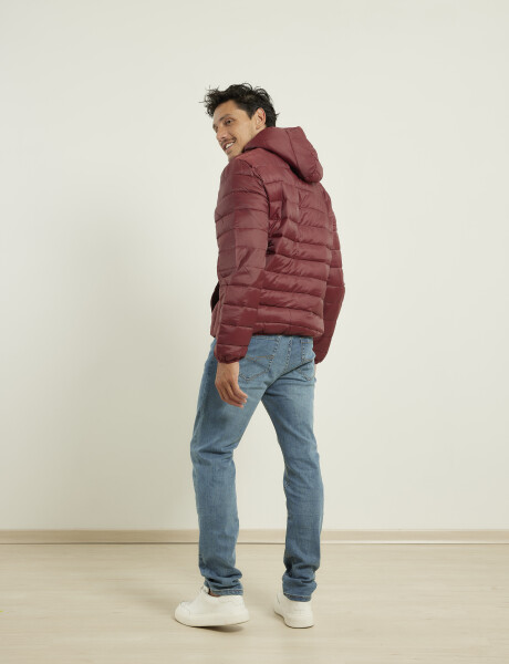 300211 CAMPERA HARRINGTON URBAN Bordo