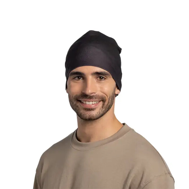 Gorro de Lana Buff Ecostretch Negro